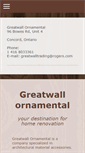 Mobile Screenshot of greatwallornamental.com